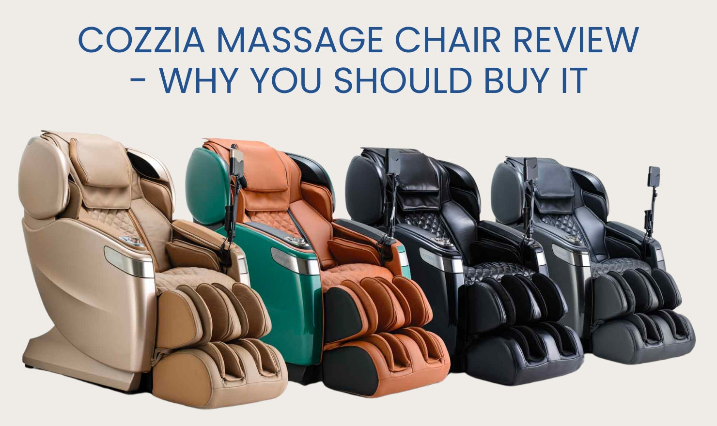 Cozzia Massage Chair Review - Why You Should Buy It