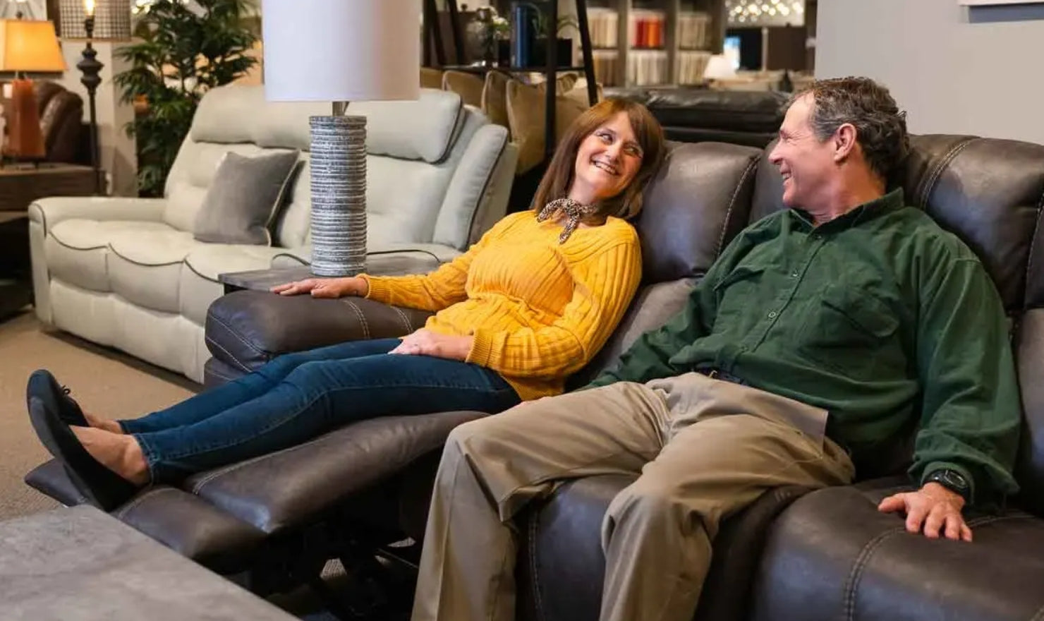 Do you have a large recliner sofa?