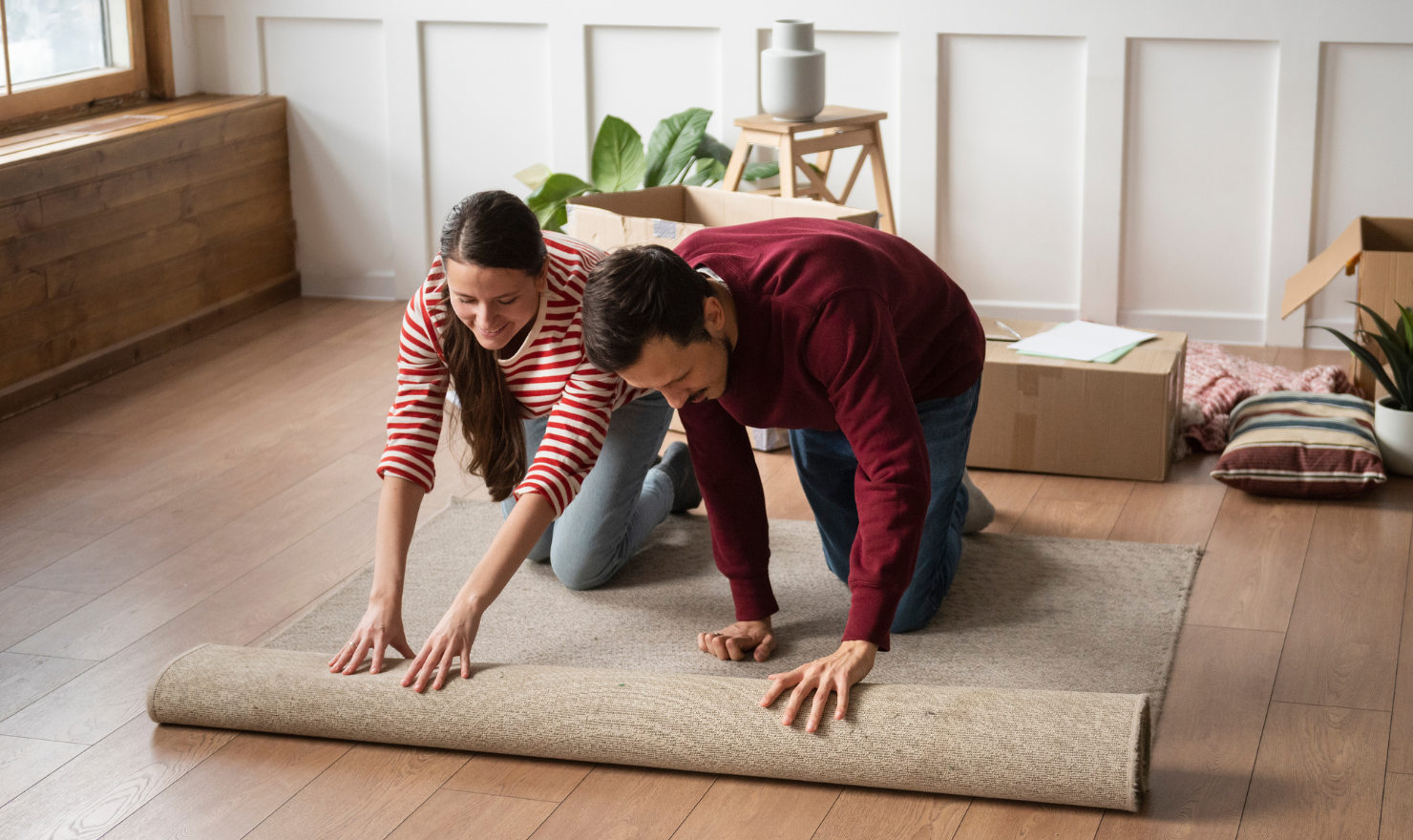 How To Slide a Rug Under a Sectional Sofa