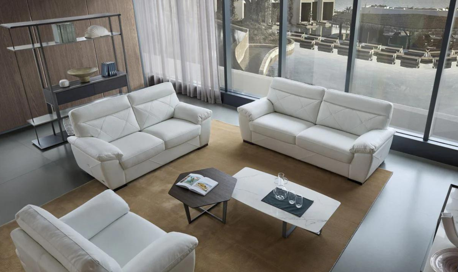 Luxury sofa Size