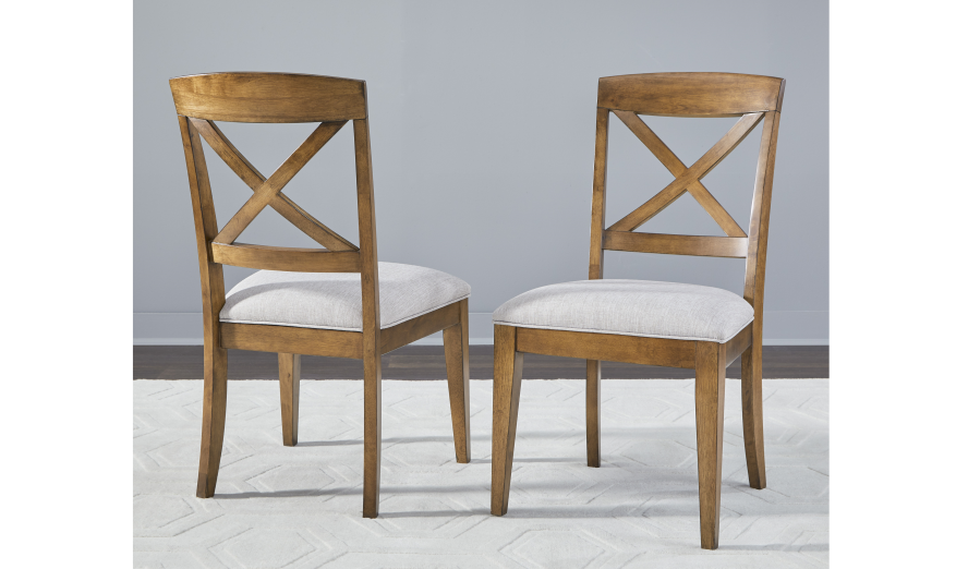 Highland X Back Side Chair-Dining Side Chairs-Jennifer Furniture