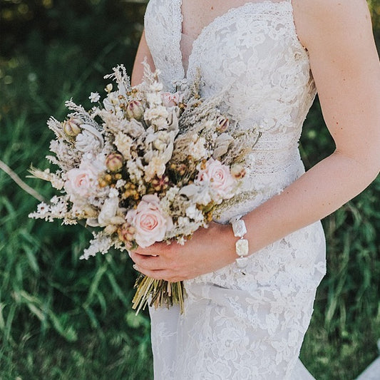 Dried Wedding Garland – Woodland Flower Co
