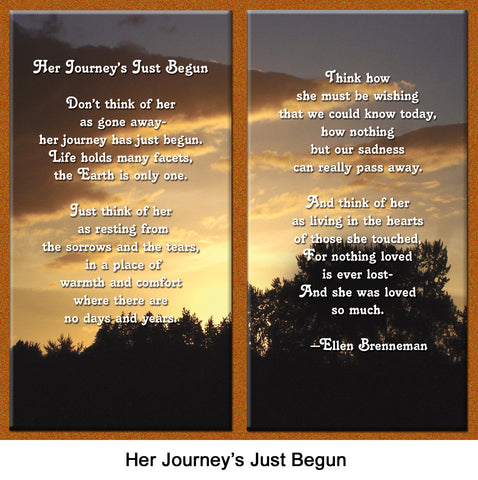 journey has just begun poem