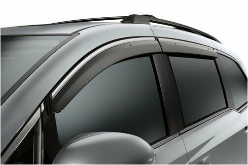 Fit 2007-2013 Acura MDX In-Channel Vent Window Visors Rain Sun
