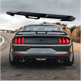 Fit 15-20 Ford Mustang GT350 GT500 Style ABS Rear Trunk Spoiler