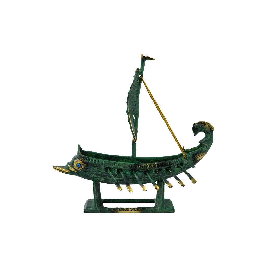 Argo ship (the ship on which Jason and the Argonauts) (bronze natural –  Hercules Shop