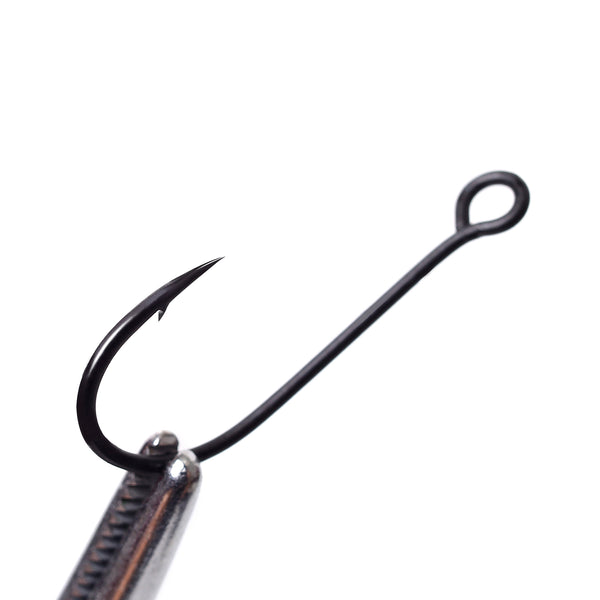 100pcs Teflon Coated Barbed Fishing Hooks Matt Black Carp Hook BNR –  Fairiland Outdoor Technology