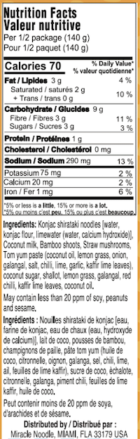 Nutritional Information