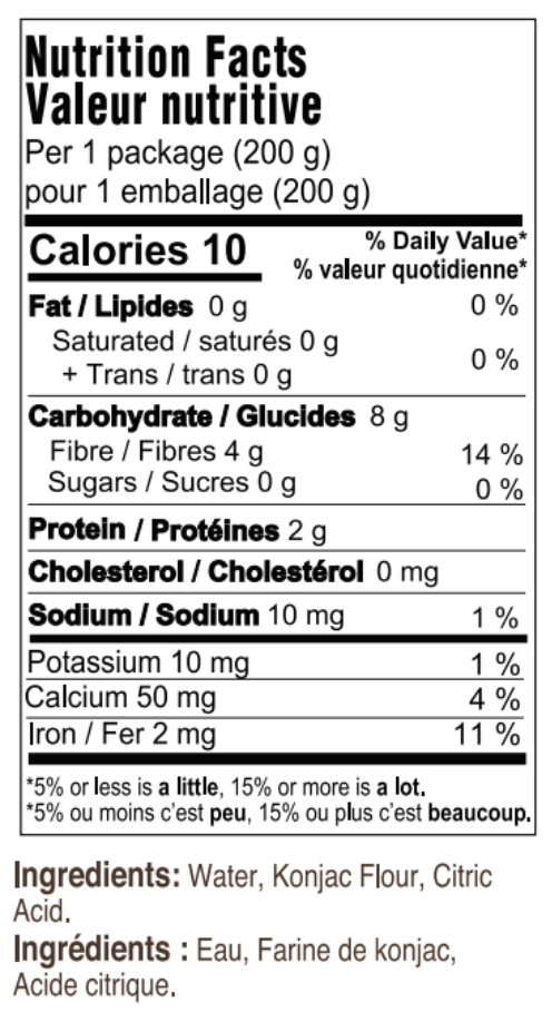 Nutritional Information