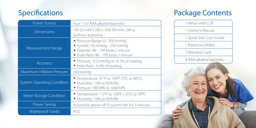 FORA P20b Arm Voice Blood Pressure Monitor, Bluetooth 4.0 – ForaCare Inc.