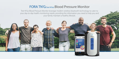 FORA P20b Arm Type Talking Bluetooth Blood Pressure Monitor, (Cuff Range  9.4-16.9/24~43cm)