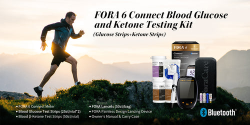 FORA6Connect Blood Glucose and Blood Ketone Testing Kit – ForaCare Inc.