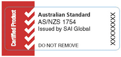 NZ/Australia Car Seat Safety Standard Sticker