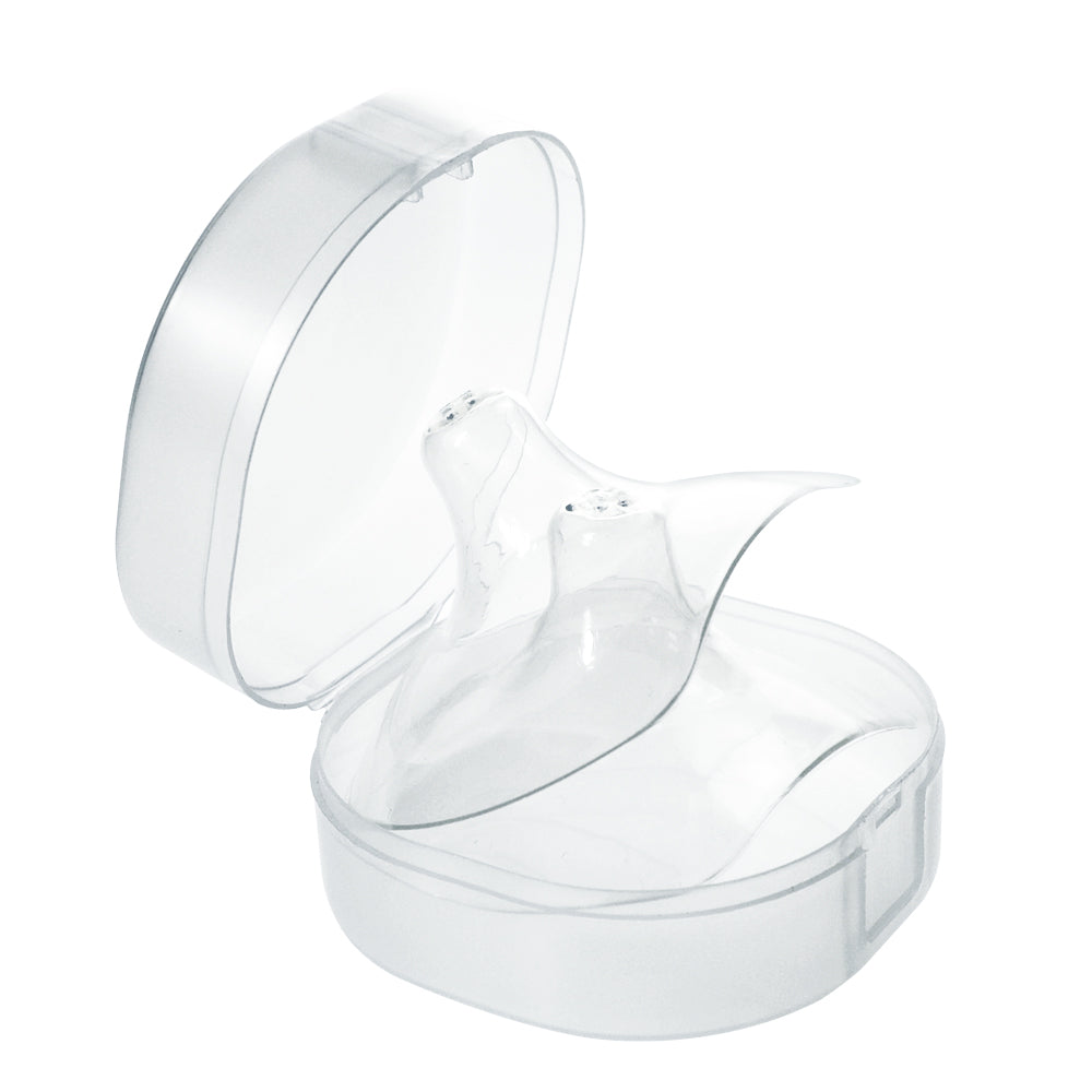 2 x Silicone Nipple Shields Protectors Shield Breast Feeding for