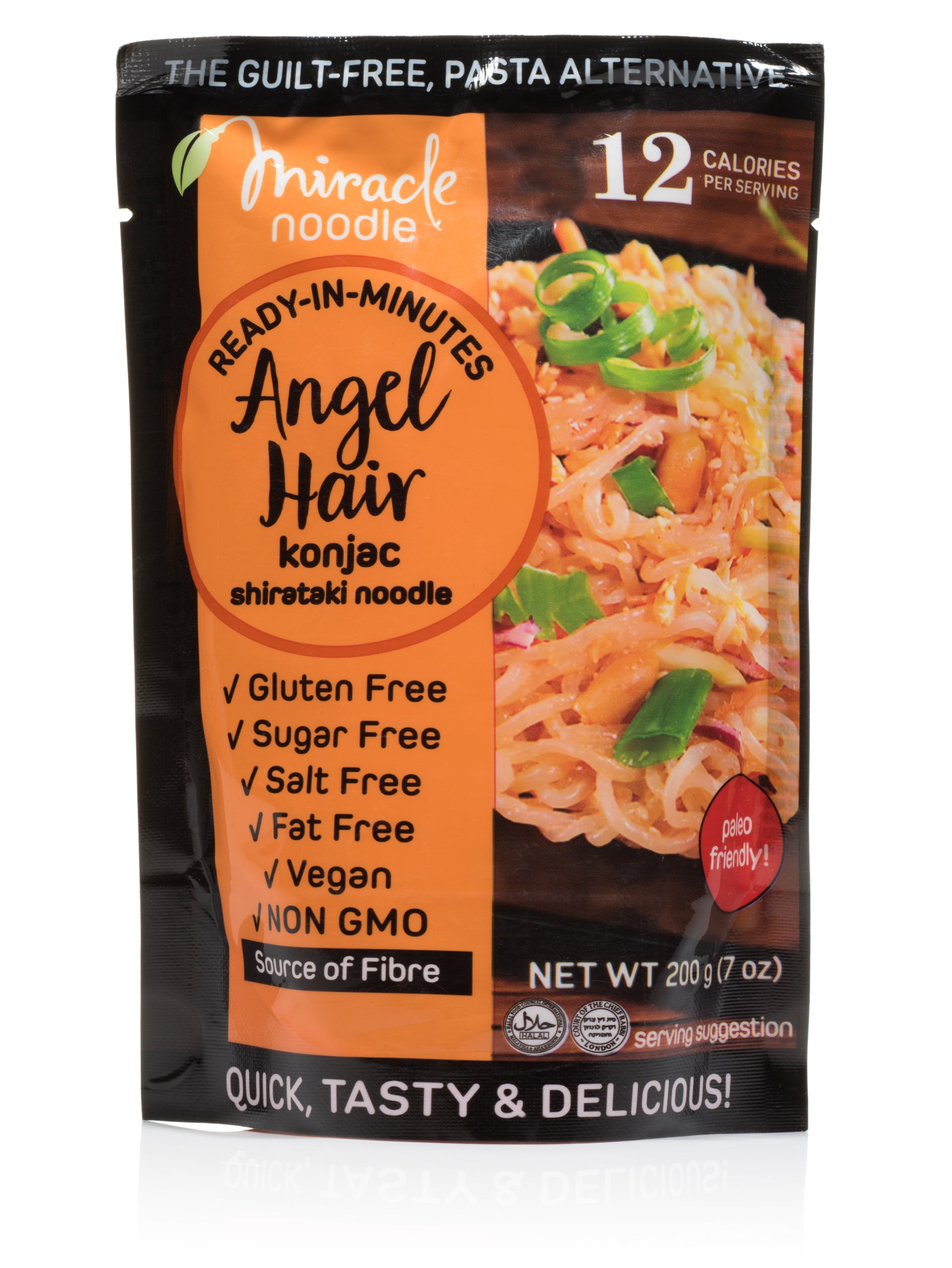 Angel Hair - "Aroma Free" Noodles - Miracle Noodle UK product image