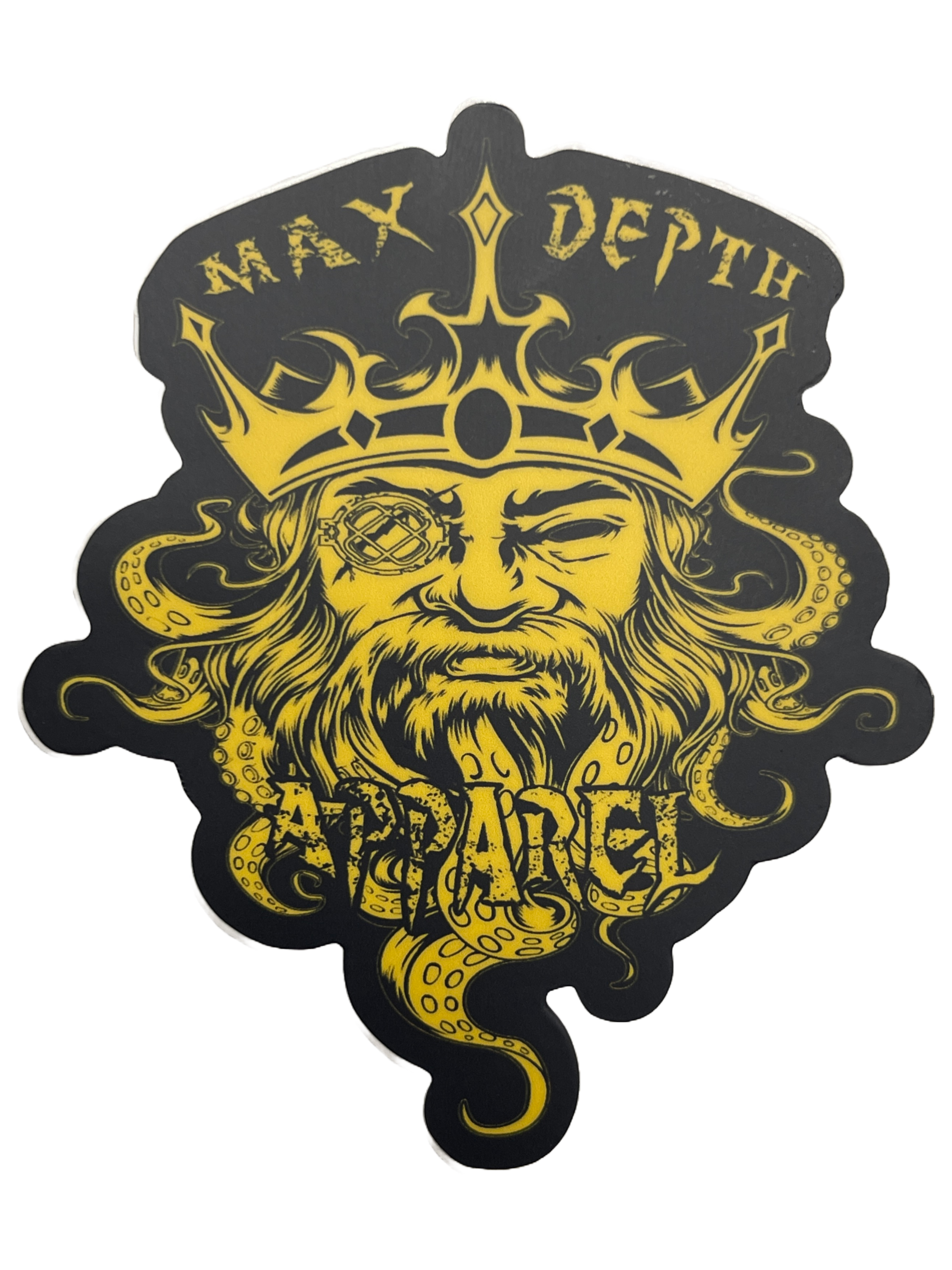 Max Depth Apparel 2.0 Sticker