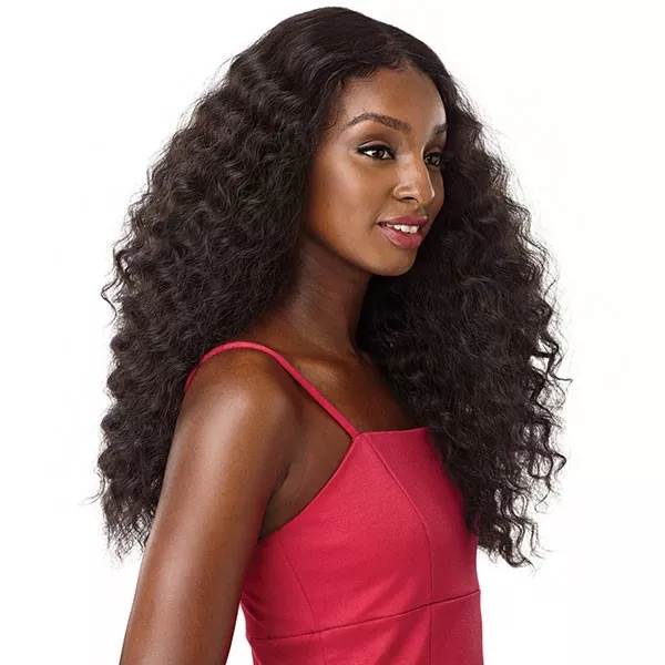 sensationnel empress natural center part lace front edge wig trissa