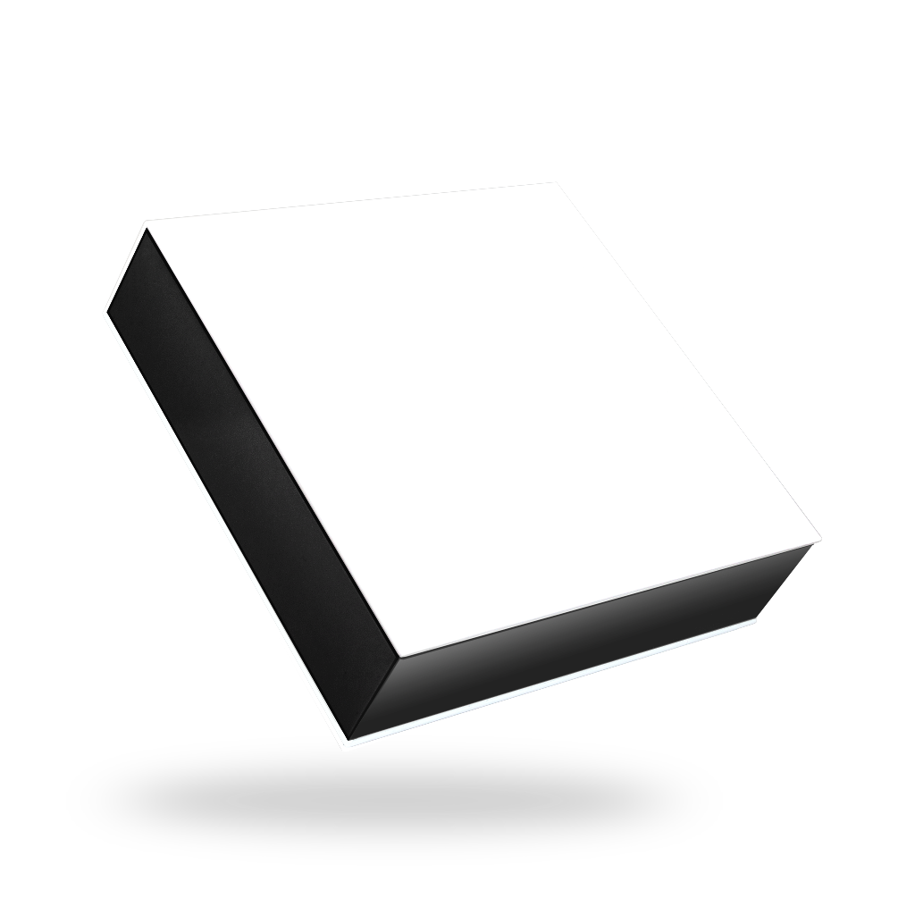 Download White outside, Black inside Square Magnetic Box | Shop Custom-Made Luxury Rigid Gift Boxes