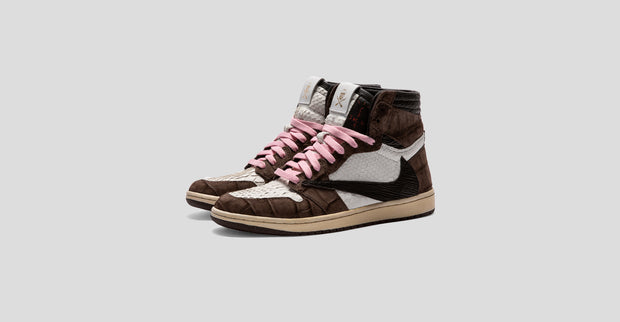 cactus jack 1s pink laces