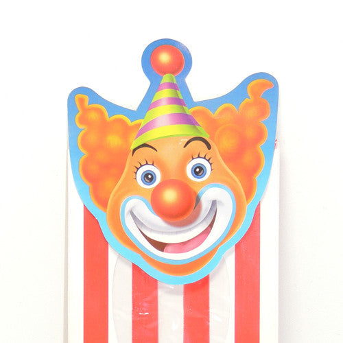Clown Treat Bag with Window - Wrap It Right - Clown Punching Bag