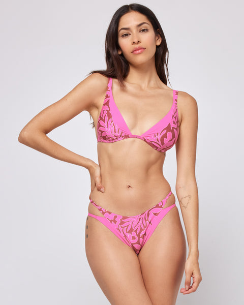 L*Space Mellowed Rose Alia Bikini Top