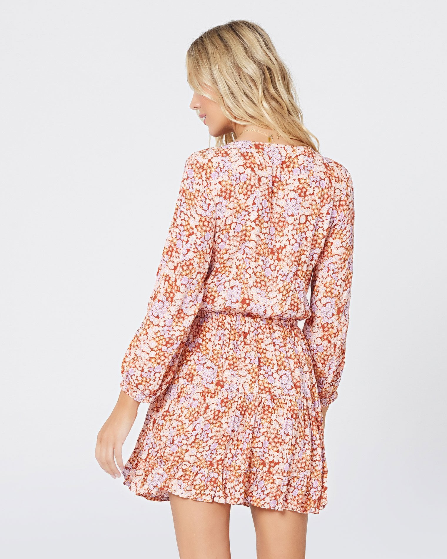 Printed Stay Golden Dress