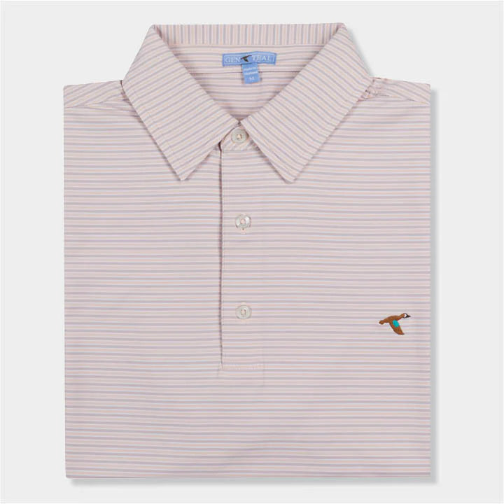 CAMEO FREEPORT STRIPE PERFORMANCE POLO – Southern Roots