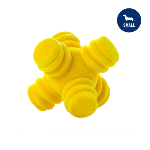 yellow dog toy