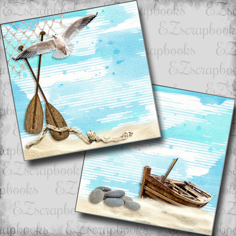 Physical Quick Pages Shipped To You ged Beach Tropical Ezscrapbooks