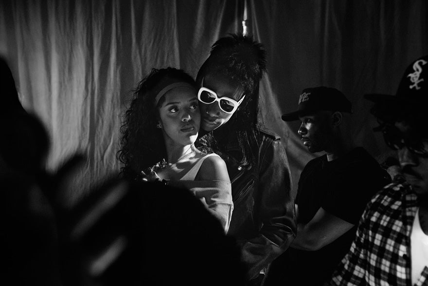 Wiz Khalifa at Snoop Dogg C Day Birthday Party