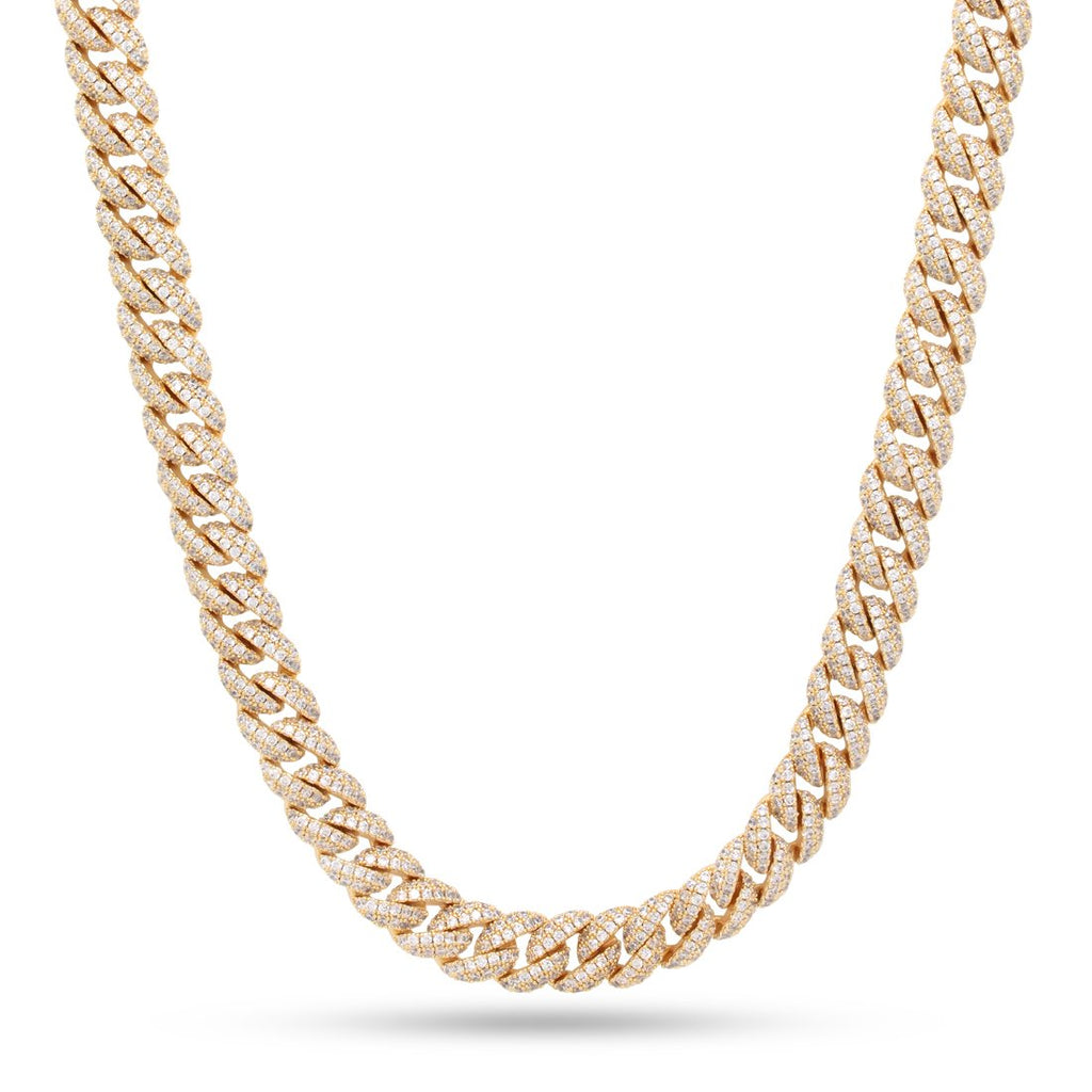 12mm GOLD Miami Cuban Chain – SpicyIce