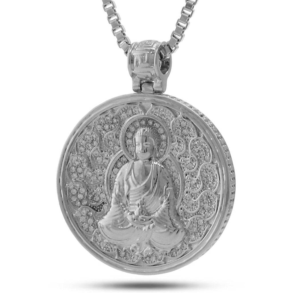 Buddhist Medallion Necklace | Hip Hop Jewelry | King Ice