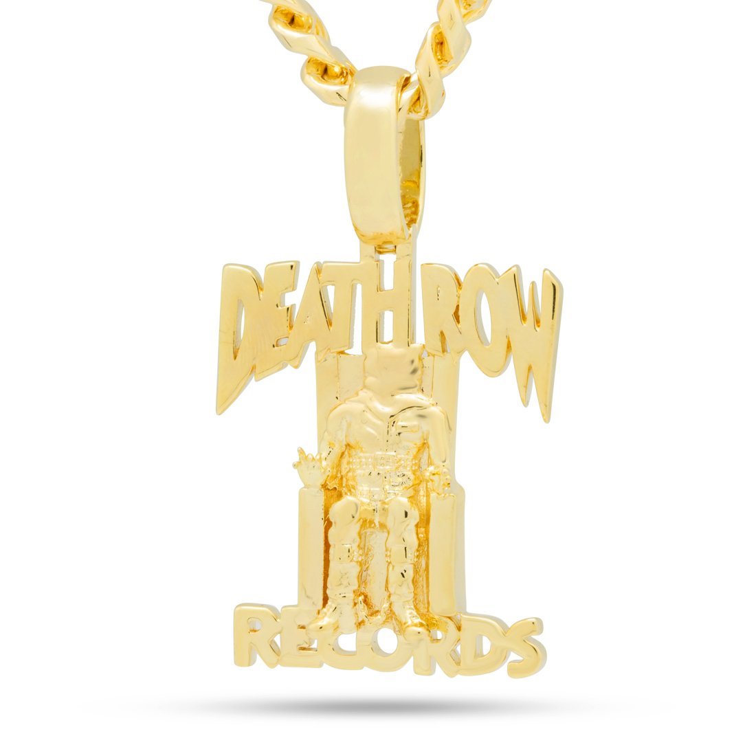 death row records x king ice death row necklace 14k gold 2 3 king ice 30569189671087