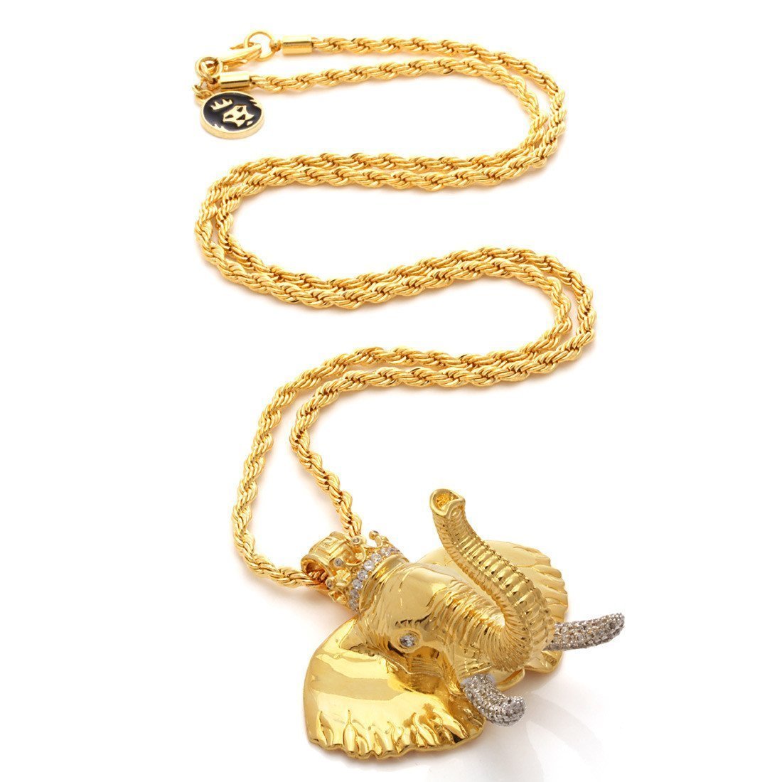 Icy Rasta Lion Necklace | Animal Jewelry | King Ice