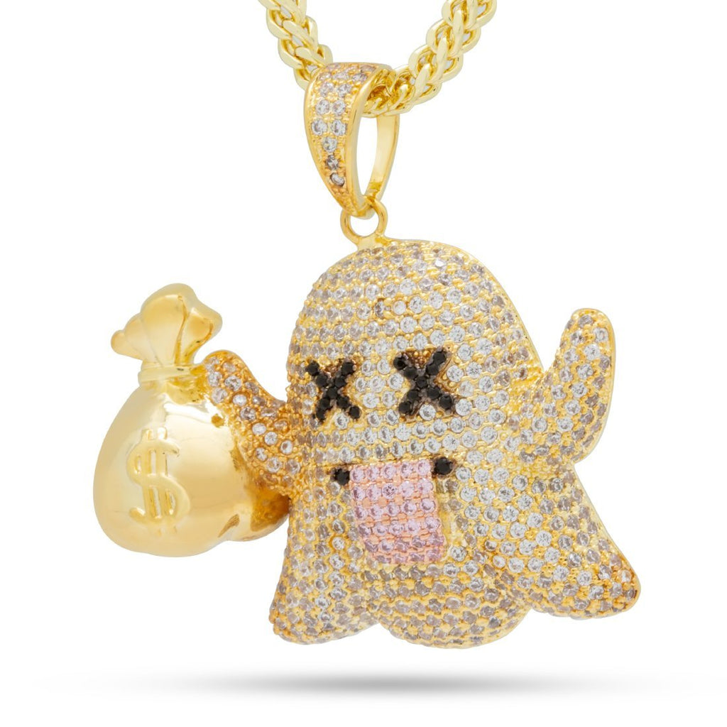 Dual Uzi Angel Necklace | Hip Hop Necklaces | King Ice