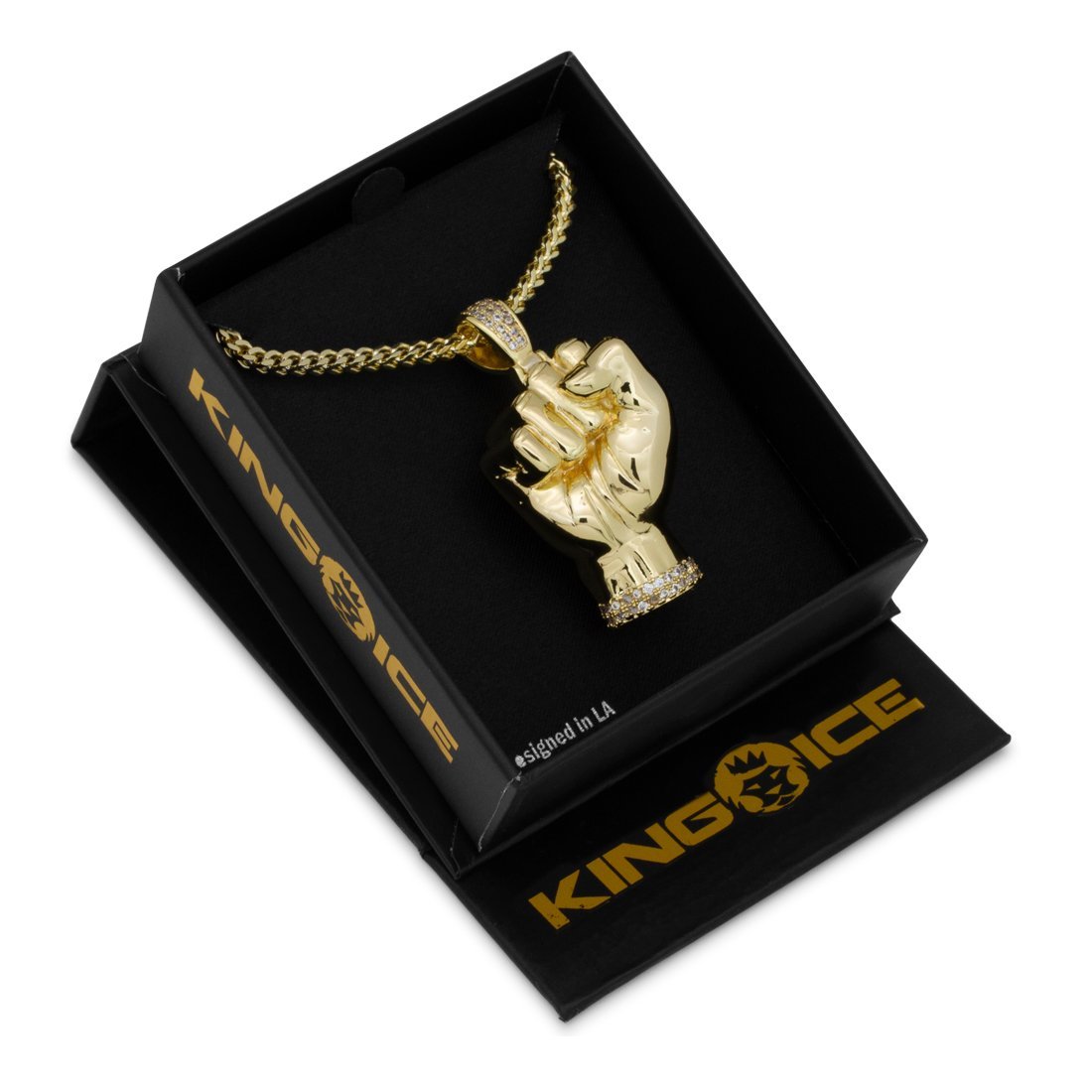 Iced Knuckle Dusters Necklace  Armament Collection – King Ice
