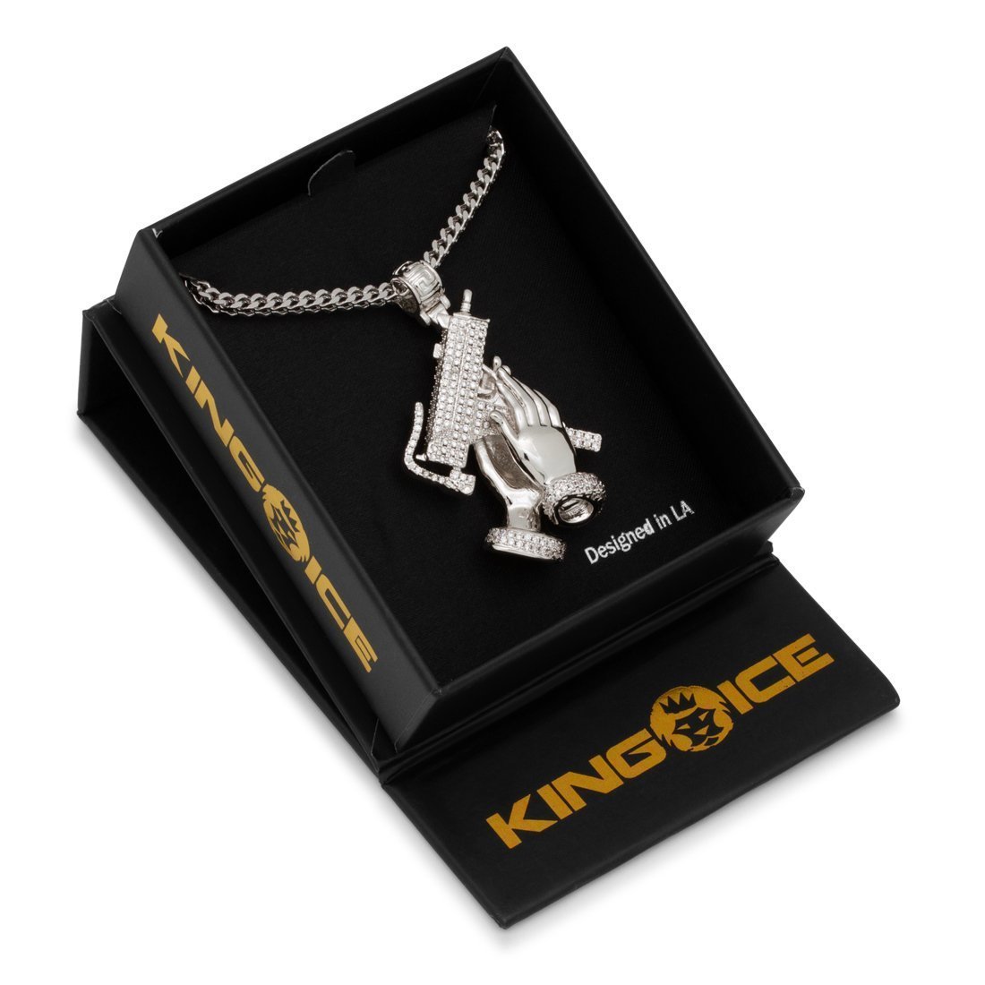 Iced Knuckle Dusters Necklace  Armament Collection – King Ice