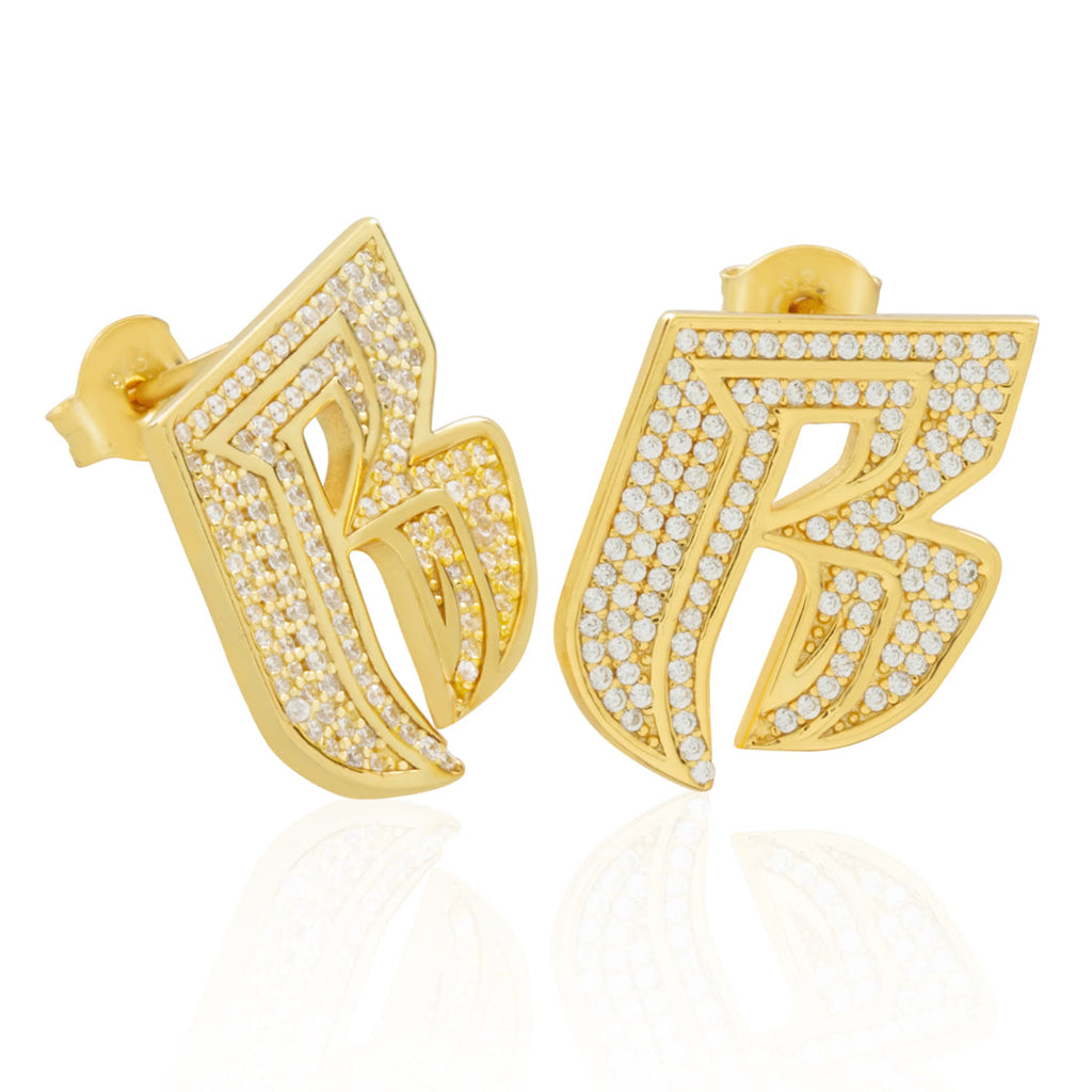 10mm Wu-Tang Logo Earrings | Wu-Tang Jewelry - King Ice