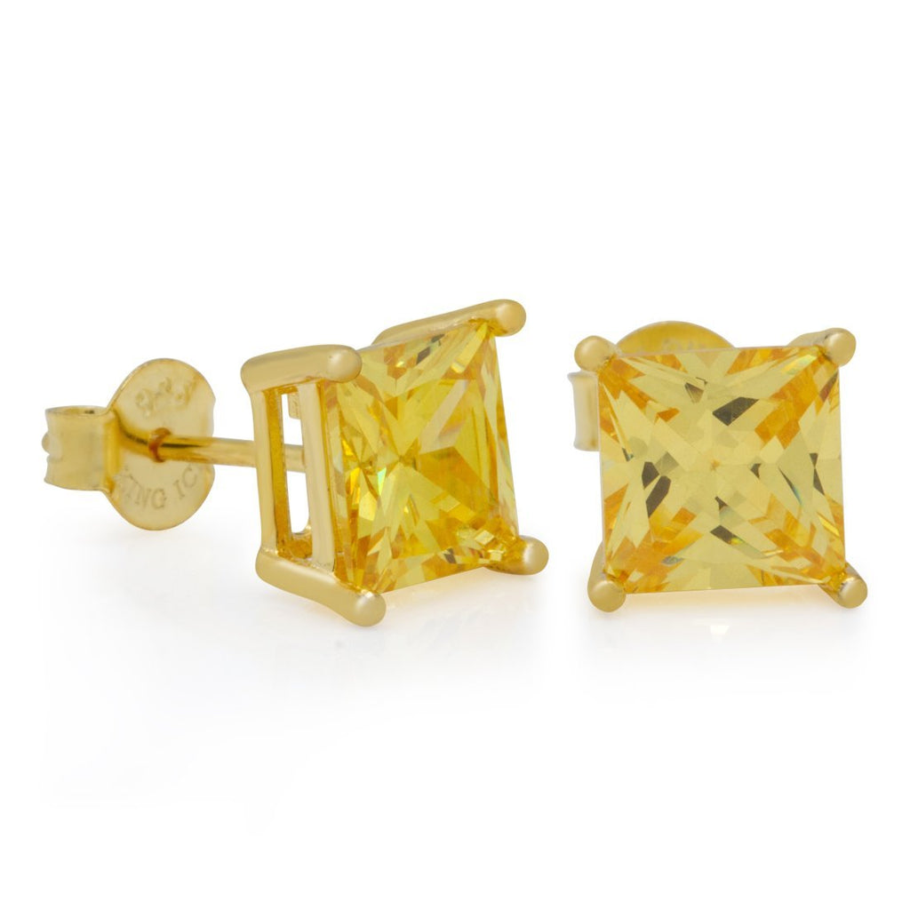 lemonhead diamond earrings