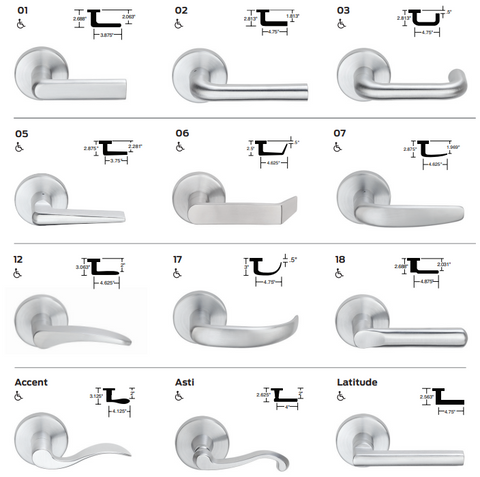 Schlage Mortise Locks, Magnetic Stripe Locks