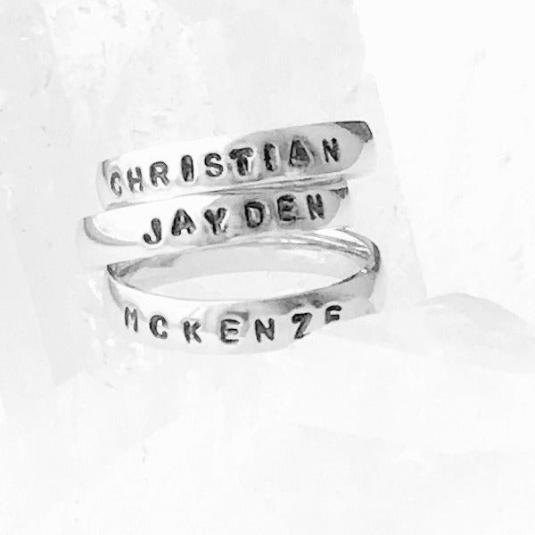 engraved rings