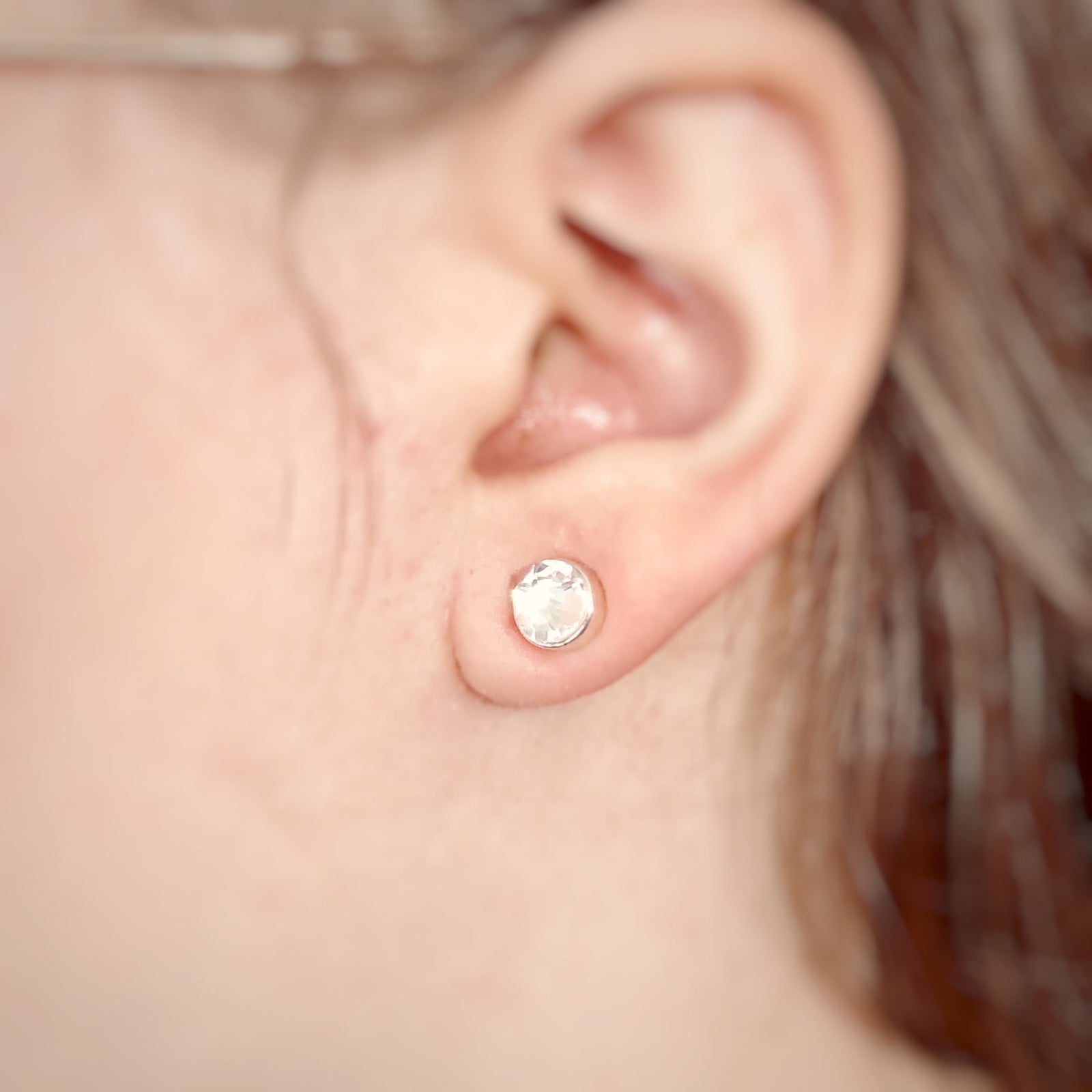 Keloid earrings clip on keloid pressure earring for keloid pressure ea -  Hand Stamped Trinkets