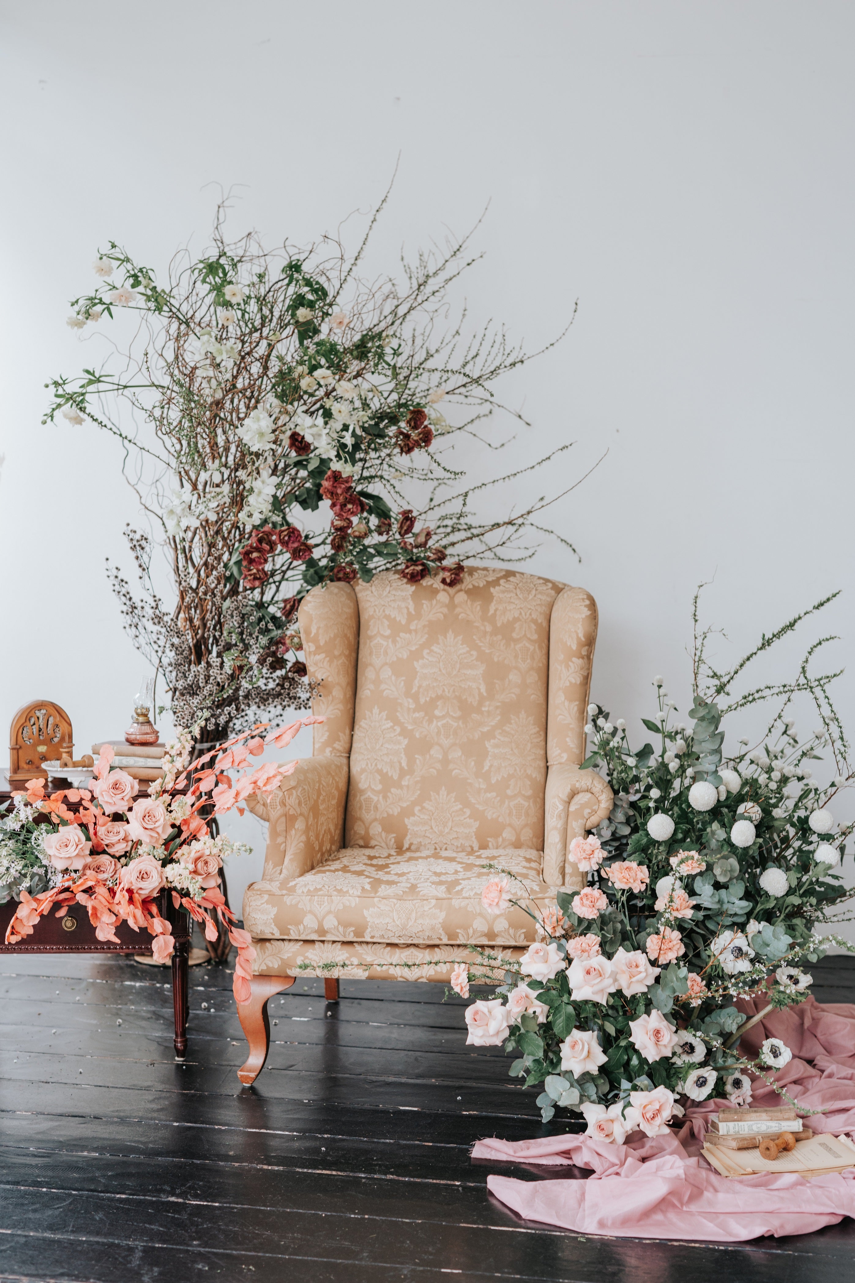 Styled Shoot with Blush House Bridal – Bucket Full Of Roses