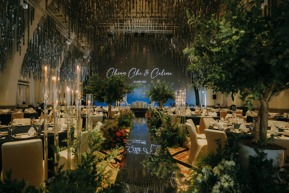 Enchanting Garden Romance: A Magical Wedding at JW Marriott Singapore