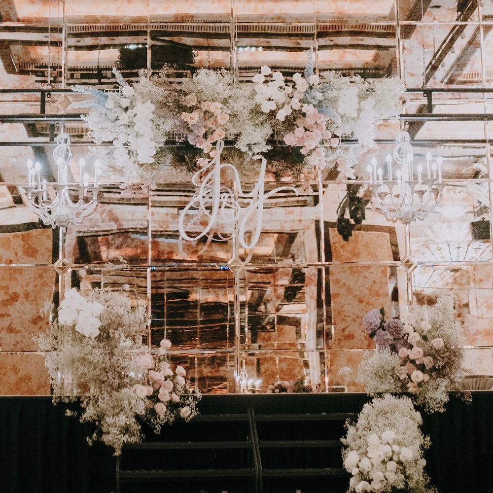 Pastel Poufs for a St Regis Wedding Singapore – Bucket Full Of Roses