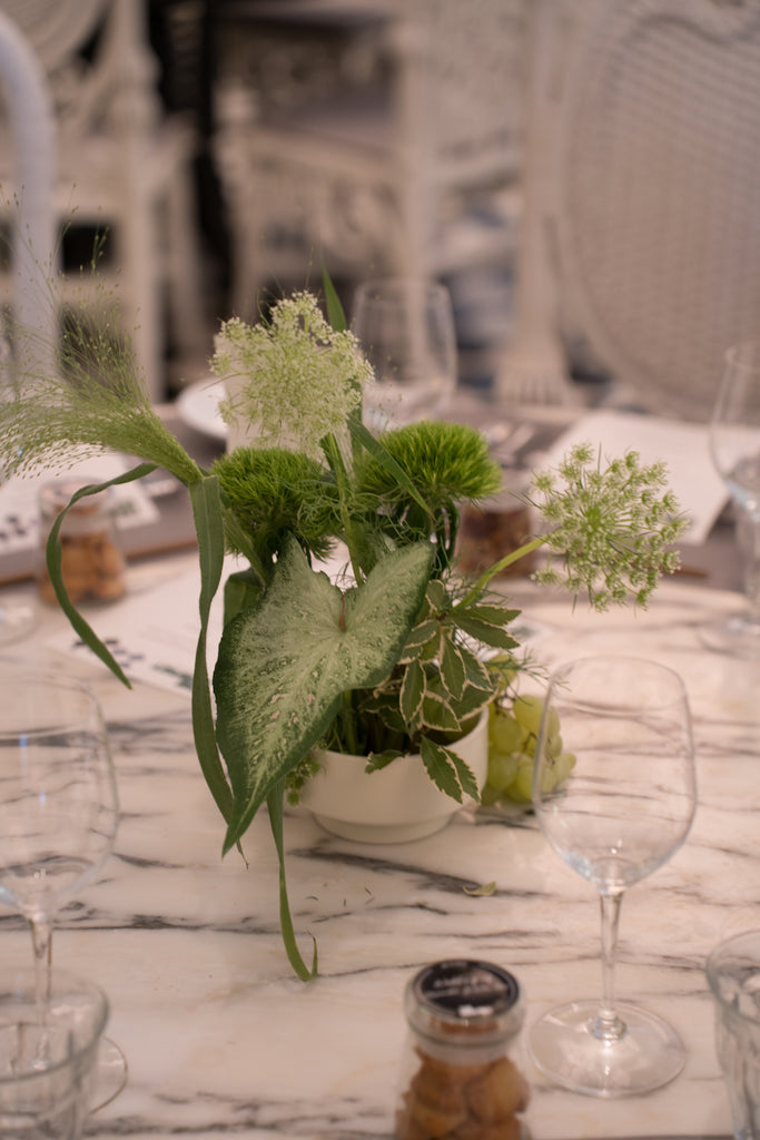 Plant Centerpiece Wedding at Cookhouse Dempsey