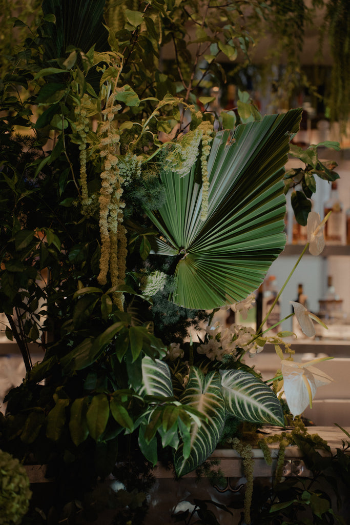 Plant Loving Wedding Floral Decoration at Cookhouse Dempsey