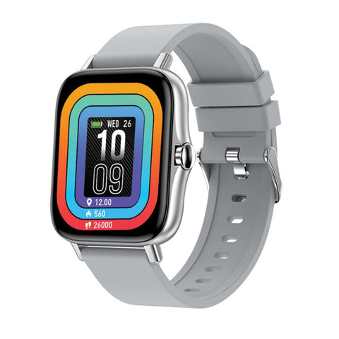Singleton Hifi Electronics Hunter Valley Australia Cactus Vortex Smart Watch for Teens - Grey Band, Silver case  (2)