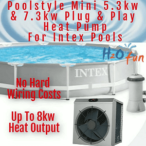 poolstyle mini intex pool heat pump h2ofun