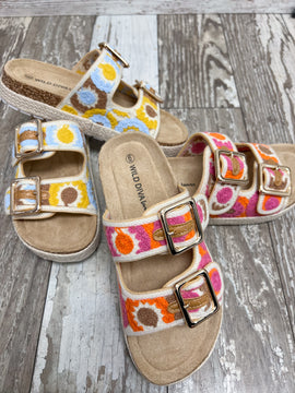 Crochet Pattern Buckle Sandals